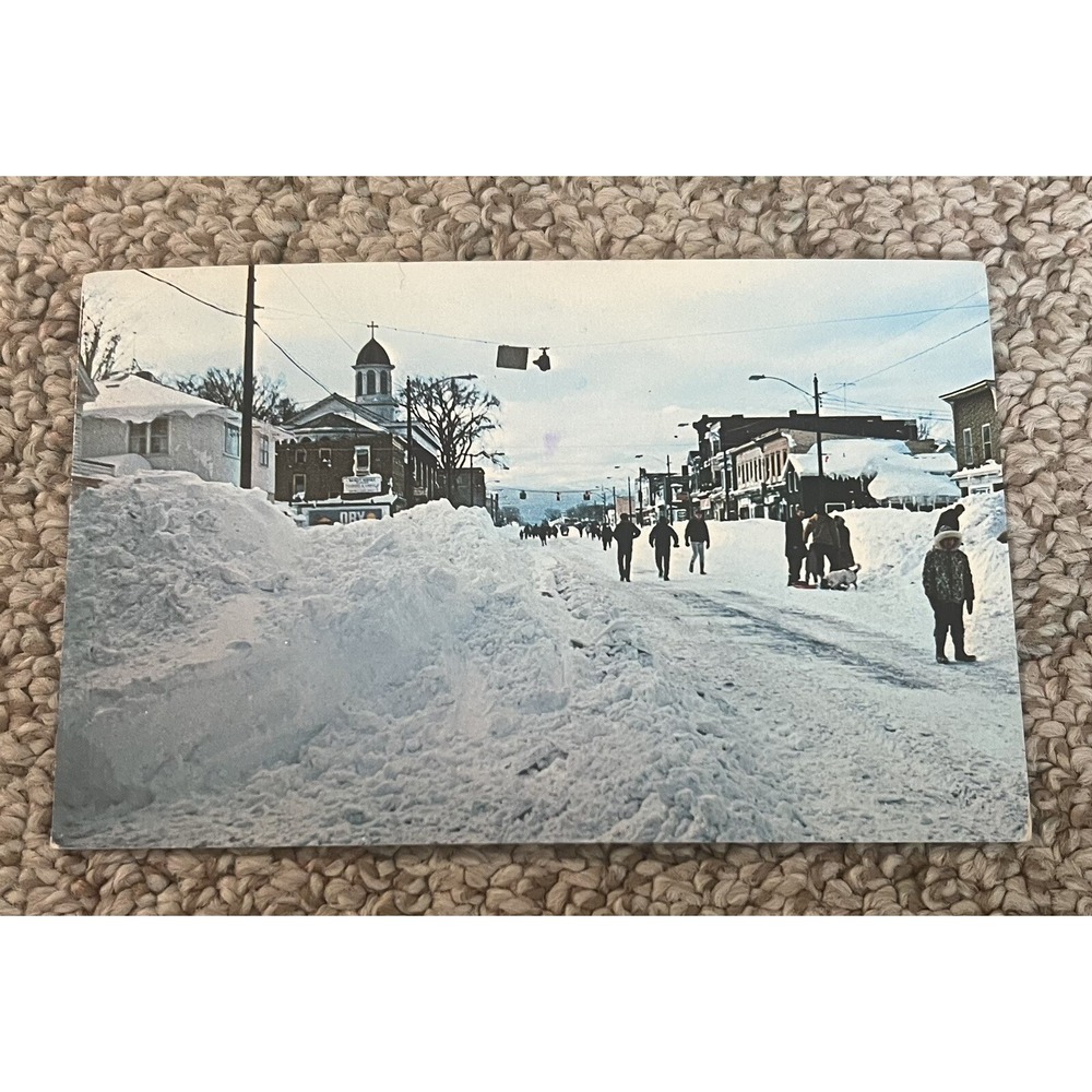 Post‎ Card - Wintertime - Sometimes In Oswego New York